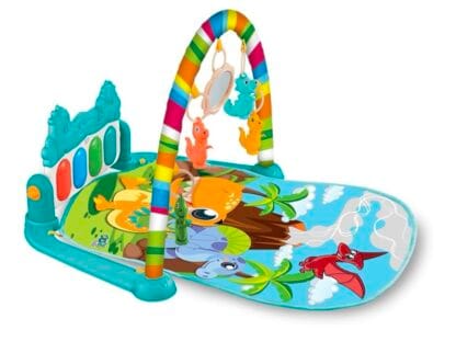 Maxi Baby Tapete de Atividades Para Bebê Piano Funny Dino