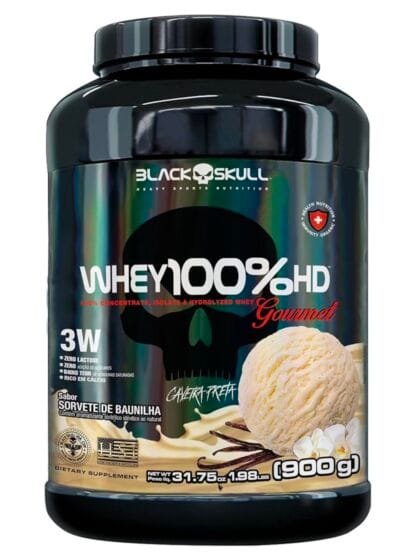 WHEY 100% HD GOURMET BAUNILHA 900G