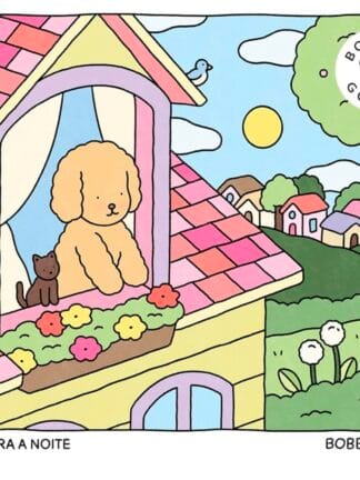 Do dia para a noite (Day to night) – Livro de colorir oficial Bobbie Goods