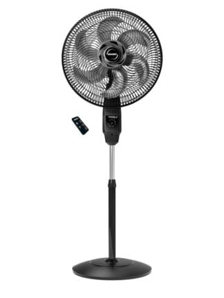 Ventilador de Coluna Mallory Chronos 126W, Silencioso, Com Controle Remoto, Hélice de 6 pás, Auto Desligamento Programável de até 7 Horas- PR – GR - 220V