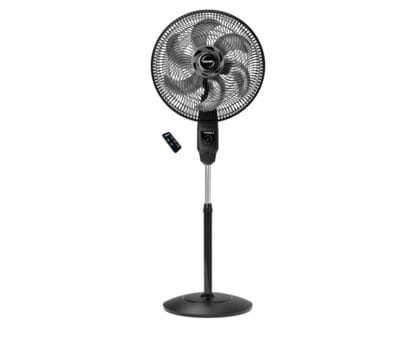 Ventilador de Coluna Mallory Chronos 126W, Silencioso, Com Controle Remoto, Hélice de 6 pás, Auto Desligamento Programável de até 7 Horas- PR – GR - 220V