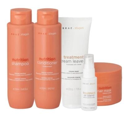 Kit Braé Stages Nutrition Blend Hair Care Total (5 produtos)