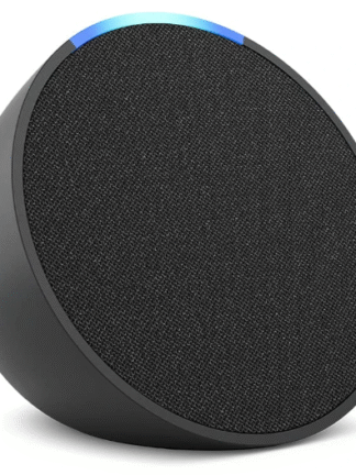 Echo Pop (Geração mais recente) | Smart speaker compacto com som envolvente e Alexa | Cor Preta