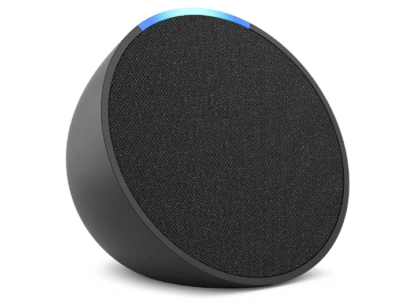 Echo Pop (Geração mais recente) | Smart speaker compacto com som envolvente e Alexa | Cor Preta