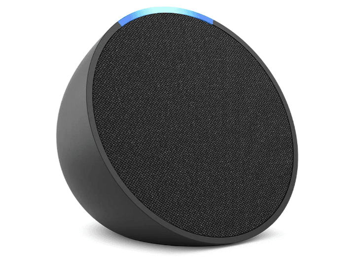 Echo Pop (Geração mais recente) | Smart speaker compacto com som envolvente e Alexa | Cor Preta