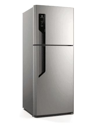 Geladeira Electrolux Frost Free 431L Efficient AutoSense Duplex Inox Look (TF70S) 127V
