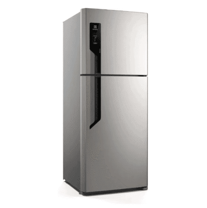 Geladeira Electrolux Frost Free 431L Efficient AutoSense Duplex Inox Look (TF70S) 127V