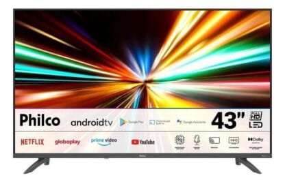Smart TV 43 Philco Android tv Full Hd Borda Infinita