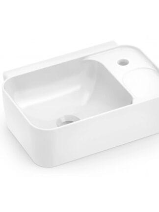 Lavatório de Louça 40x30 cm Branco - Eco Celite