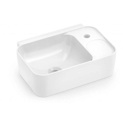 Lavatório de Louça 40x30 cm Branco - Eco Celite