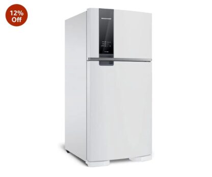Geladeira Brastemp Frost Free Duplex 375 litros cor Branca com Espaço Adapt - BRM45JB 110V