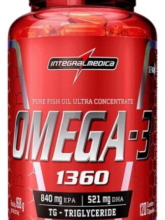 ômega 3 TG 1360mg Ultra concentrado 120 cápsulas Integralmédica