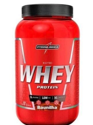 Nutri Whey Protein Baunilha Pote 900g Integralmédica