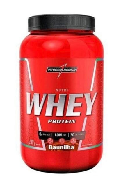 Nutri Whey Protein Baunilha Pote 900g Integralmédica