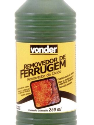 Removedor De Ferrugem 250 Ml Vonder.