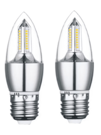 Lâmpada Vela LED para Lustre 4W