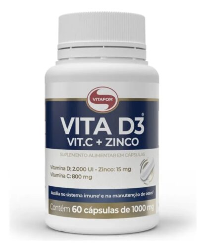 Vitafor Vitamina D3 + Vit C + Zinco