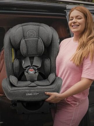 Cadeira para Auto 0-36 Kg Isofix Litet All Stages Fix 2.0 Preta - BB450
