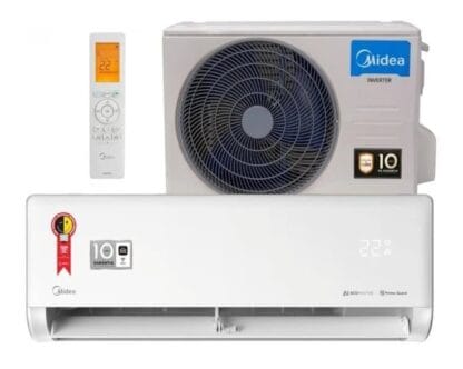 Ar-condicionado Split Inverter 9000 Btus Midea Ai Ecomaster High Wall Só Frio 42ezvca09m5/38ezvca09m5 220v