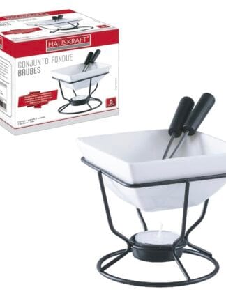 Conjunto de Panela para Fondue, Bruges, 5 Peças, Western