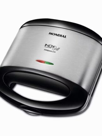 Sanduicheira Mondial Grill S-07 - Preto/Inox - 110V