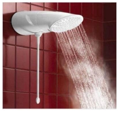 Ducha Top Jet Multitemperaturas 220V 6400W, LORENZETTI, 7541501, Branco, Pequeno