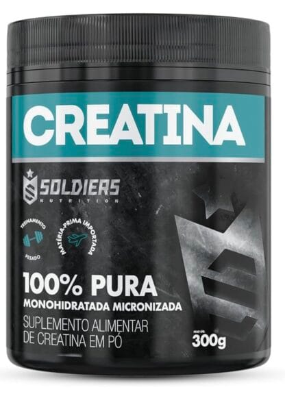 Soldiers Nutrition Creatina Monohidratada Pote 300g