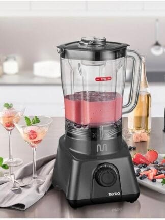 Liquidificador 2,6L Turbo Cinza 1200w-220v c/ 8 Velocidades Multi Home - LQ1212