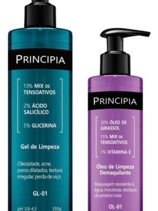 Principia Kit Limpeza Profunda Anti Acne Gl-01 + Ol-01 Momento de aplicação Dia/Noite Tipo de pele Todo tipo de pele
