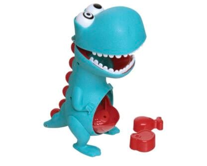 Brinquedo para Bebe Dino Papa Tudo com Acessórios, Elka, Multicor