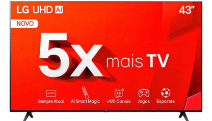 Smart TV 43'' LG com tela Led 4k
