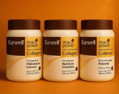 Kit Cronograma Capilar Completo Karseell – 3 Máscaras