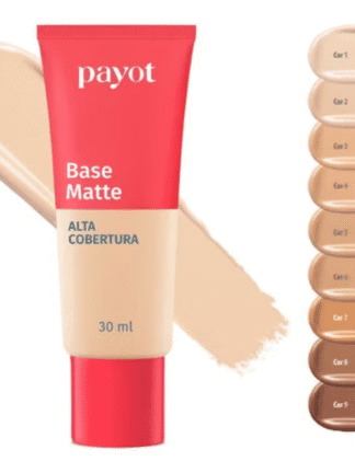 Base Matte Payot Alta Cobertura 30ml Cherrie Nova Boca Rosa