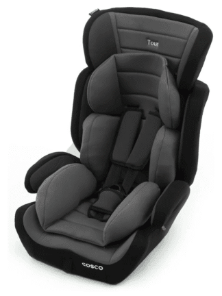 Cosco Kids, Cadeirinha Tour, 9 a 36 Kg, Cinza e Preto