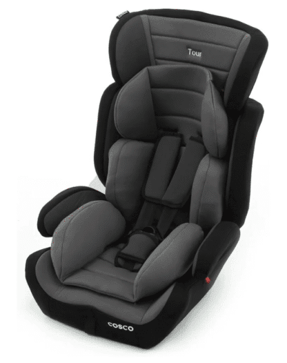 Cosco Kids, Cadeirinha Tour, 9 a 36 Kg, Cinza e Preto