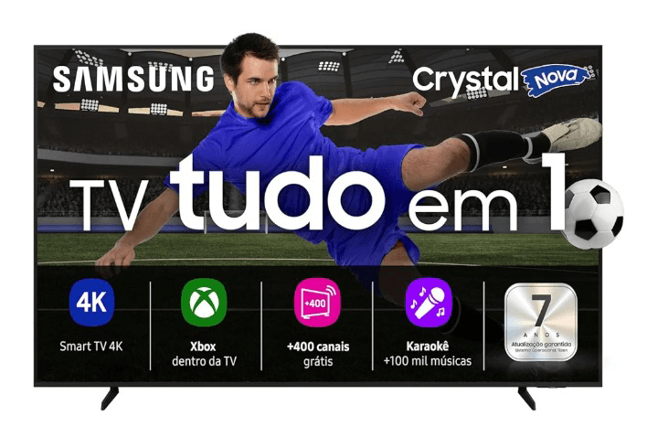 Samsung Smart TV 50" Crystal UHD 4K U8600F 2025
