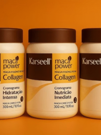 Kit Cronograma Capilar Completo Karseell – 3 Máscaras (Hidratação, Nutrição e Reconstrução)
