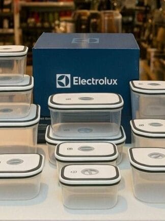 Electrolux, Pote Hermetico, 12 unidades, A23122901, cinza