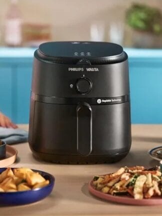 Fritadeira Airfryer Série 1000 XL, Philips Walita, 6,2 litros, Tecnologia RapidAir, Preta, 2 anos de garantia, 110v - NA130/00