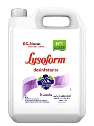 Lysoform Lavanda, Desinfetante Líquido, Limpeza Casa, 5L