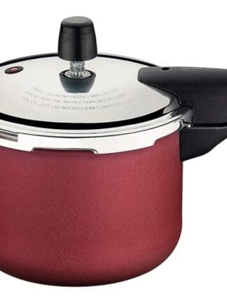 Panela De Pressão Tramontina Vancouver Vermelha 4,5L.