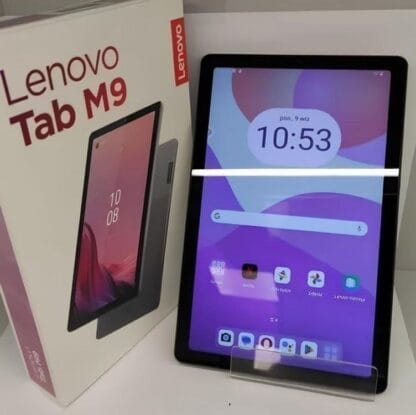 Tablet Lenovo Tab M9 Octa-Core 4GB 64GB Wi-Fi, Câmera Principal 8MP, CâmeraFrontal 2MP 9" WVA (1340x800) Bateria 5100 mAh Prata