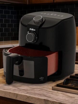 Air Fryer Philco 4L Revestimento Redstone 1500W PAF40A 127V
