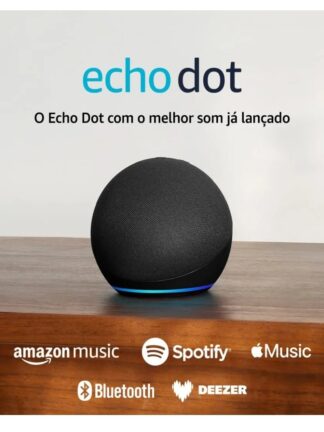 Echo Dot (Geração mais recente) | O Echo Dot com o melhor som já lançado | Cor Preta