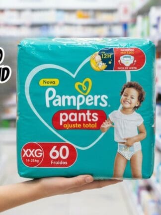 Fralda Pampers Pants Ajuste Total XXG 60 unidades