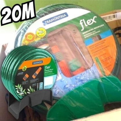 Mangueira para Jardim 20 Metros com Esguicho TRAMONTINA