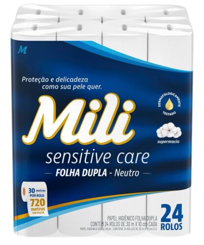 Mili Papel Hig Pacote De 24